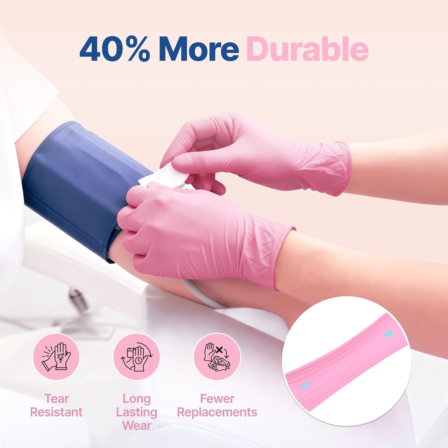 image:imageSchneider Nitrile Exam Gloves 4mil Medical Gloves Disposable Latex Free Powder Free Food Safe Glove for Examination1000
