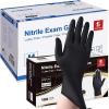 image:imageSchneider Black Nitrile Exam Gloves 5 Mil Disposable Gloves Latex Free amp Powder Free for Medical Cleaning Food Prep1000