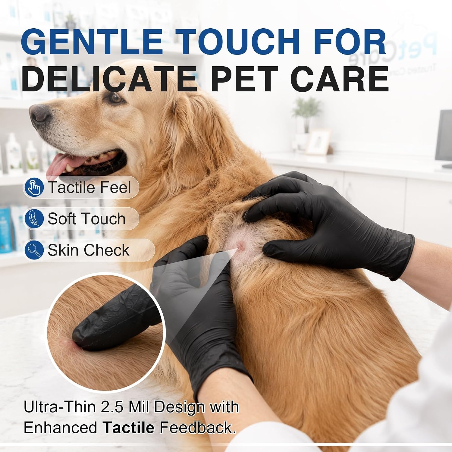 image:imageSchneider Medical Black Nitrile Gloves Powder Free Disposable Gloves Latex Free for Medical Exam Food Prep amp Cleaning03 Blacklarge 100
